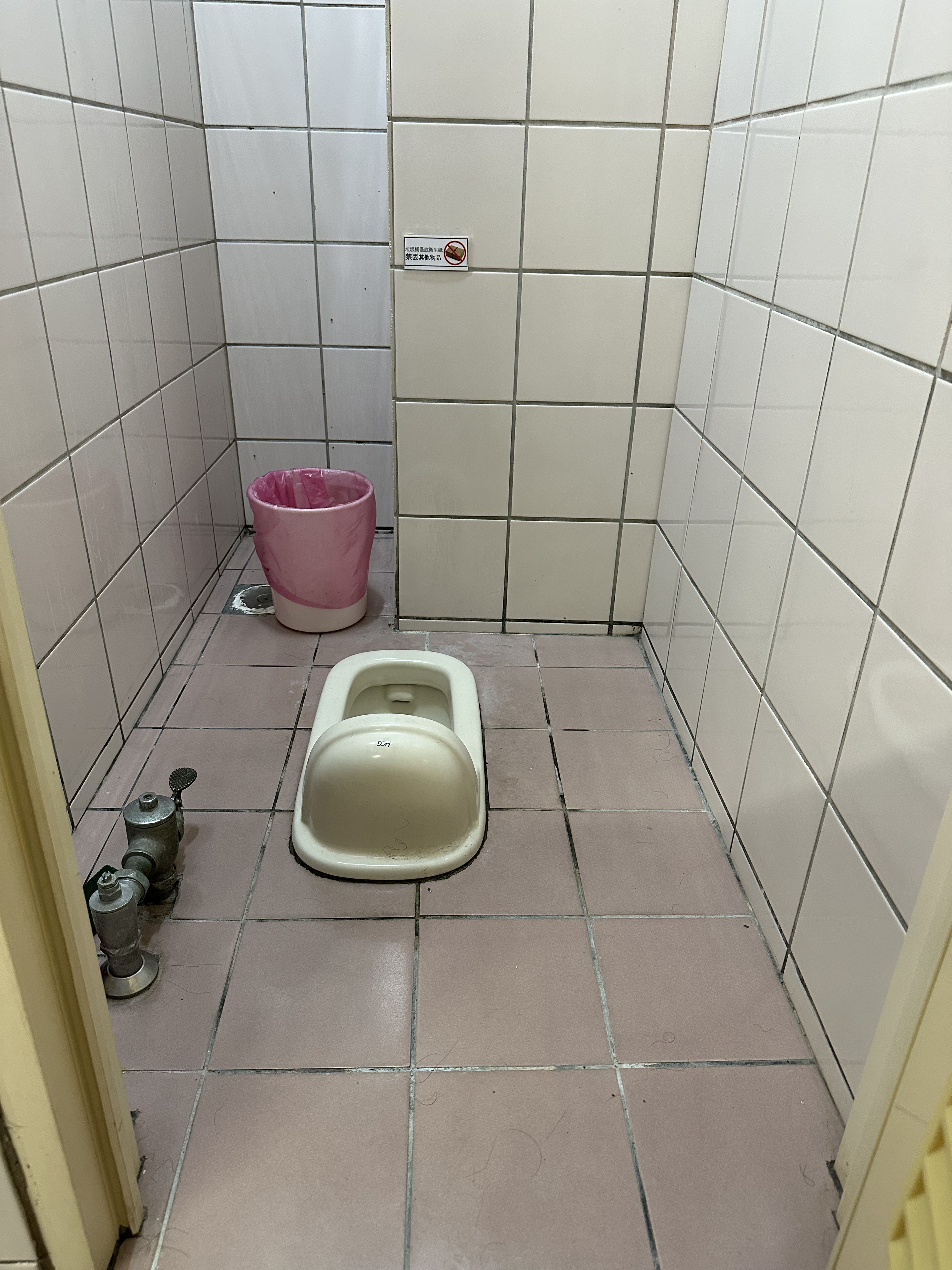 蹲式馬桶