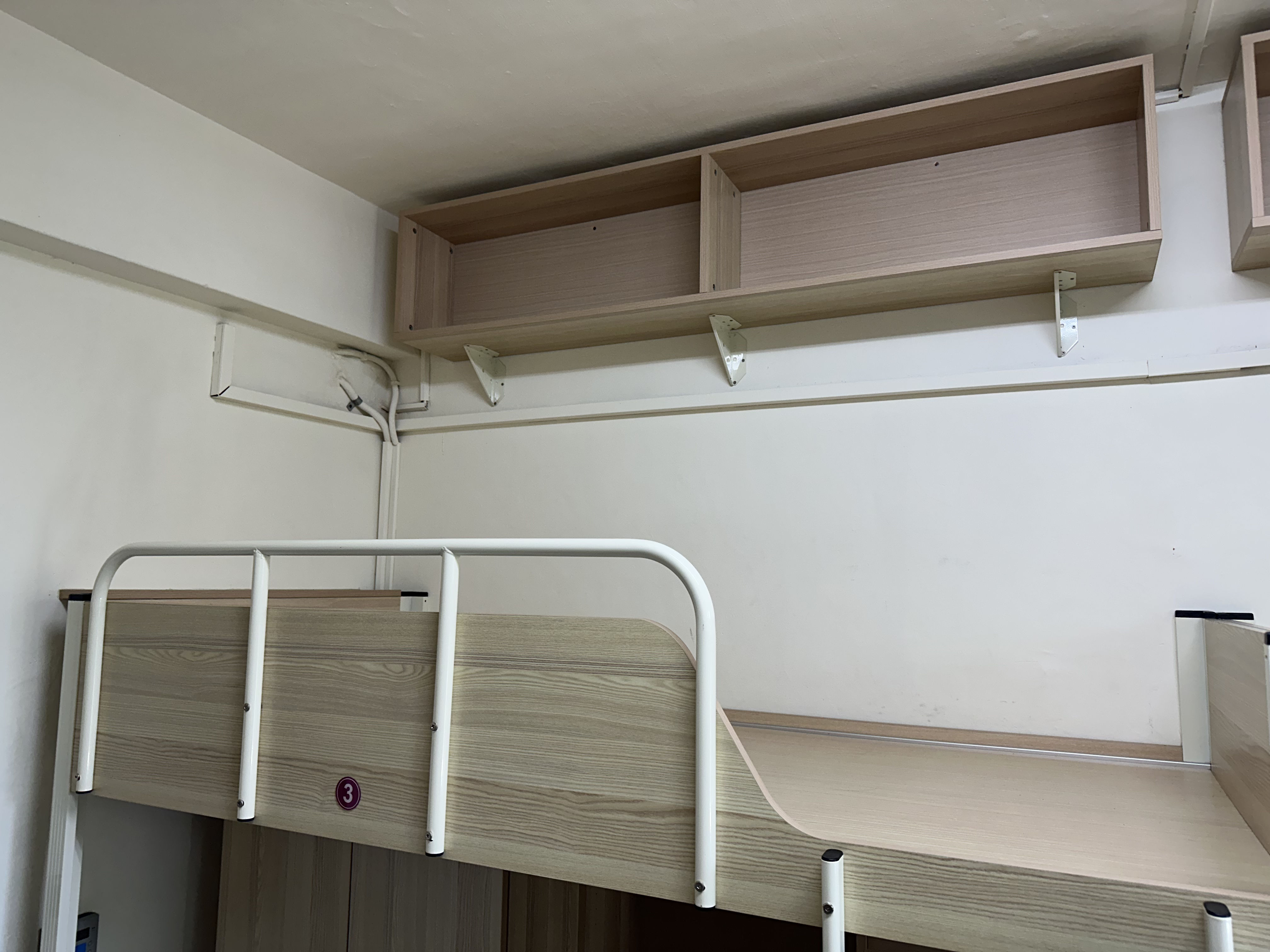 Upper Bunk and Overhead Cabinet