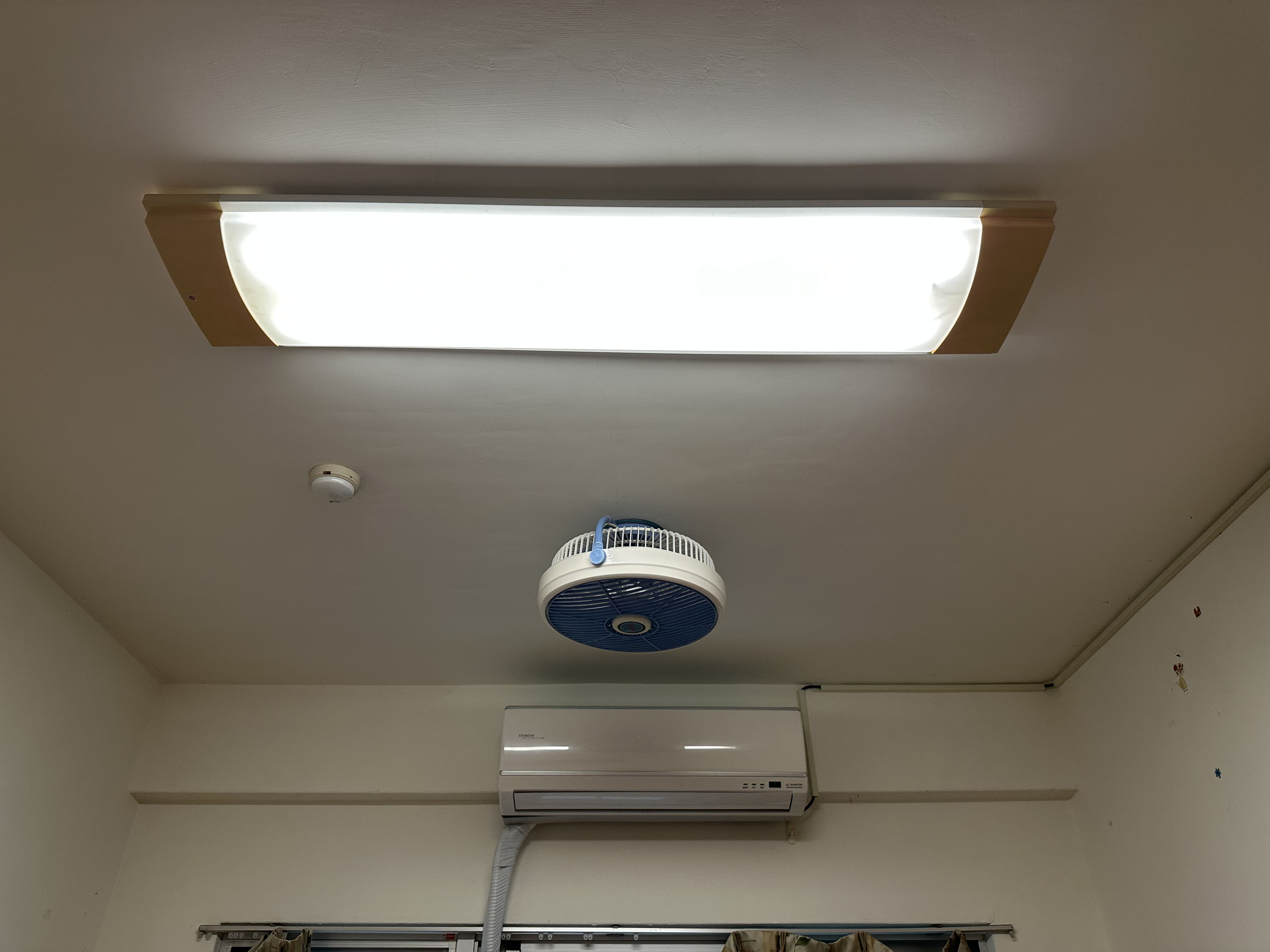 Light, Fan, and Air Conditioner