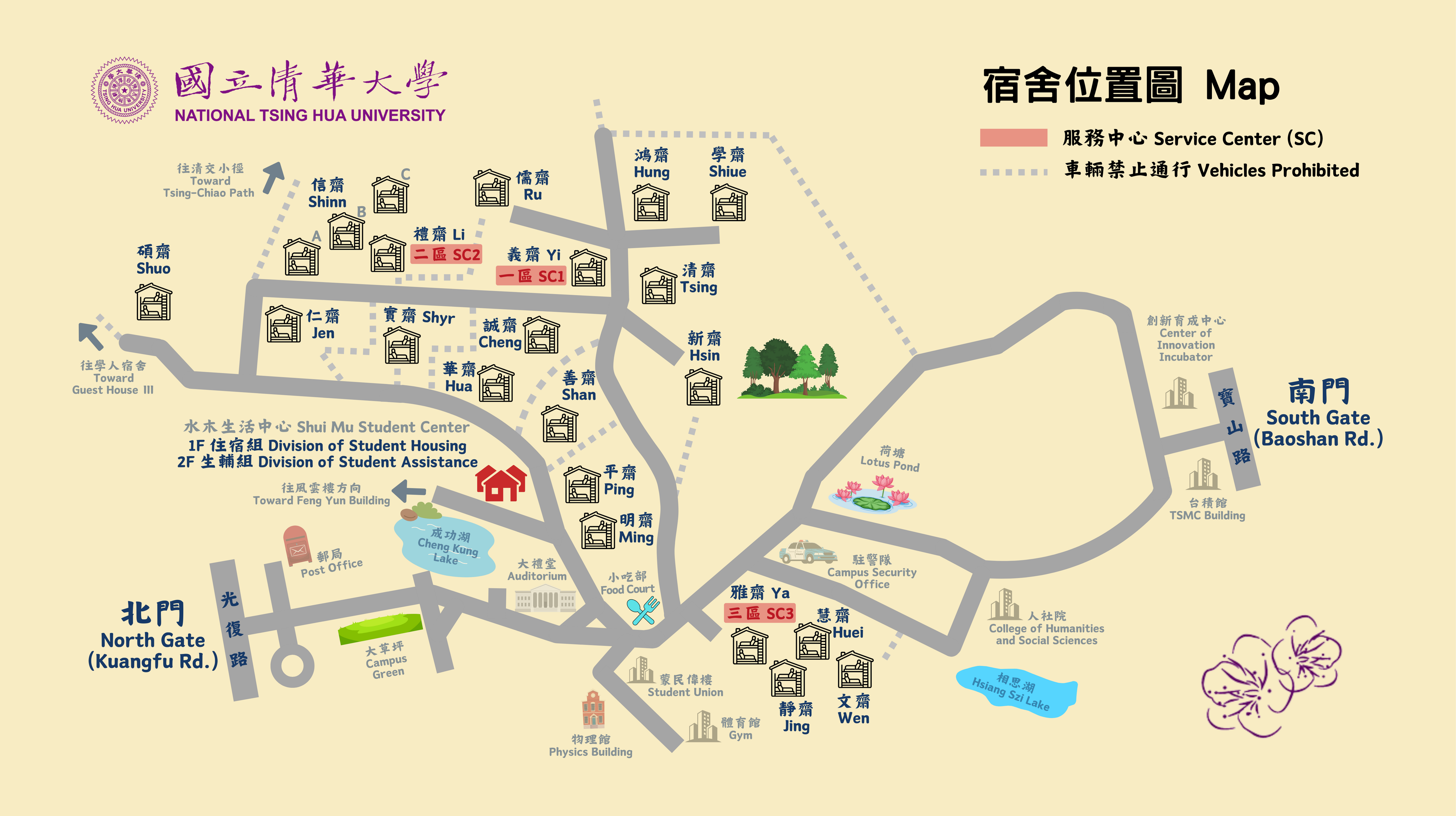 Dorm Map